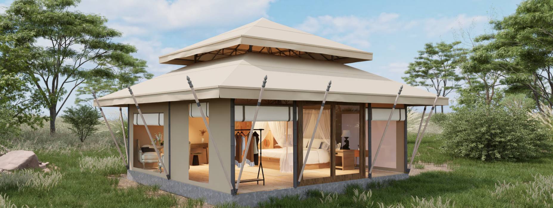 禹王台区户外野奢帐篷